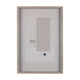 Balance VI by Mercana Studio a Hand Embellished Textured Framed Art Print Matted under Glass by Mercana at Eve Furniture