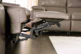 Balderico Taupe Power Reclining Loveseat by Furniture of America at Eve Furniture