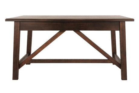 Baldridge Rustic Brown Home Office Desk by Ashley at Eve Furniture