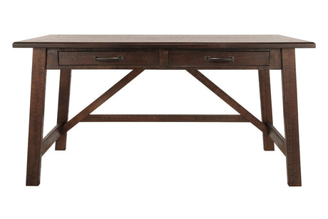 Baldridge Rustic Brown Home Office Desk by Ashley at Eve Furniture