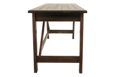 Baldridge Rustic Brown Home Office Desk by Ashley at Eve Furniture