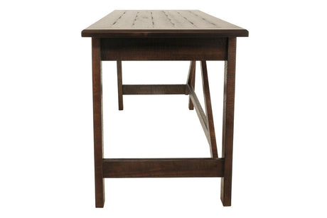 Baldridge Rustic Brown Home Office Desk by Ashley at Eve Furniture