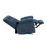 Baldwin Blue Rocker Reclining Chair