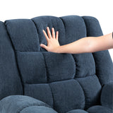 Baldwin Blue Rocker Reclining Chair