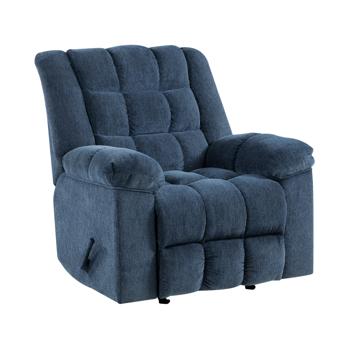 Baldwin Blue Rocker Reclining Chair