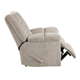 Baldwin Blue Rocker Reclining Chair