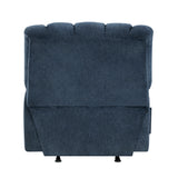Baldwin Blue Rocker Reclining Chair