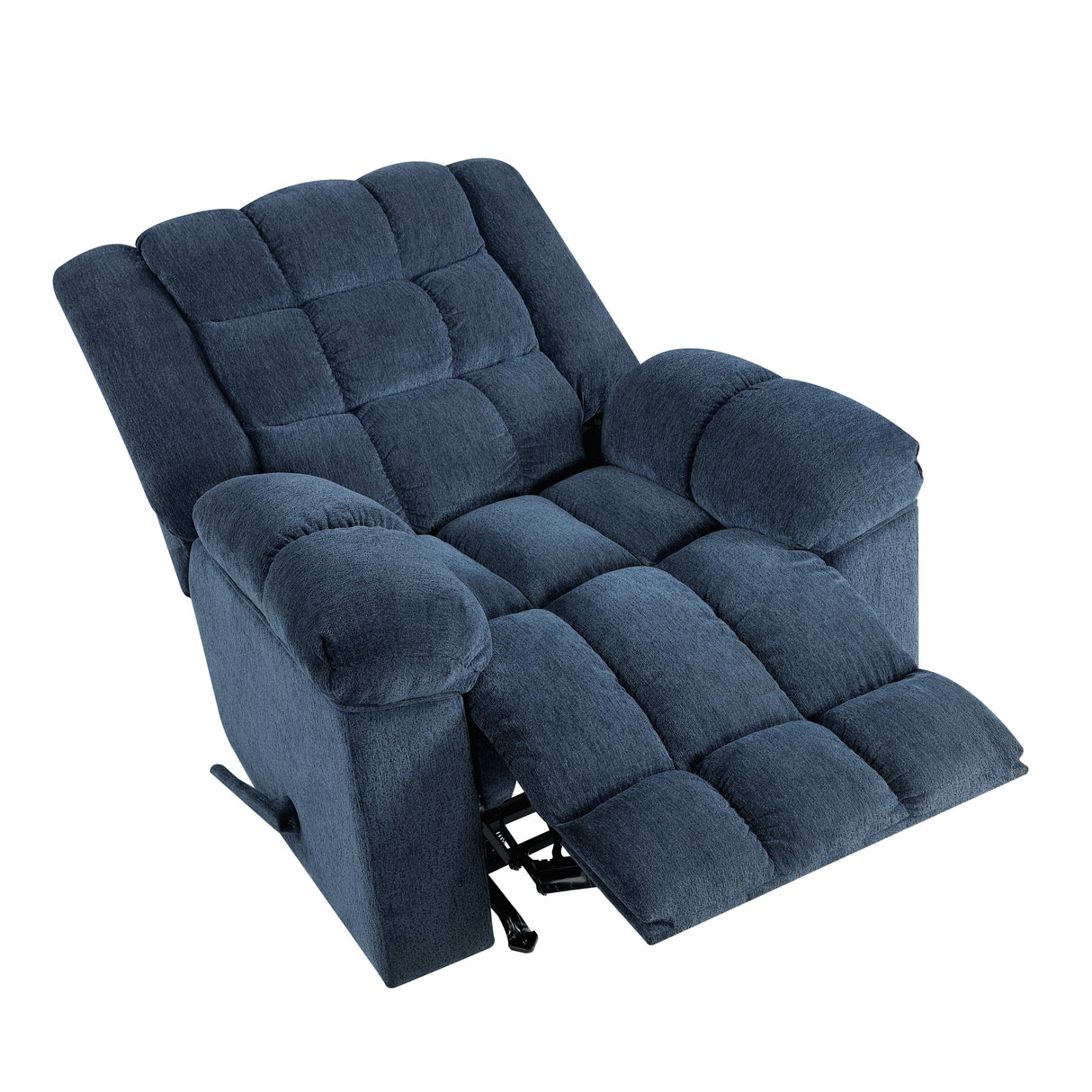 Baldwin Blue Rocker Reclining Chair