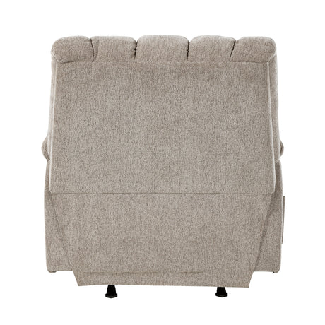Baldwin Light Brown Rocker Reclining Chair by Homelegance at Eve Furniture