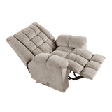 Baldwin Light Brown Rocker Reclining Chair