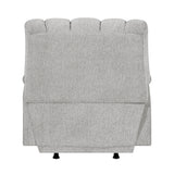 Baldwin Light Gray Rocker Reclining Chair