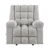 Baldwin Light Gray Rocker Reclining Chair