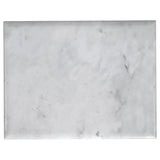 Baldwin White and Gold Rectangular Marble Top Side Table by Coaster at Eve Furniture