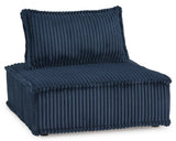 Bales Navy 3-Piece Modular Seating by Ashley at Eve Furniture