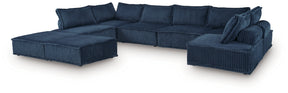 Bales Navy 8-Piece Modular Seating by Ashley at Eve Furniture