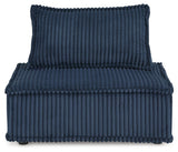 Bales Navy Accent Chair by Ashley at Eve Furniture
