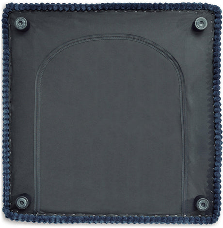 Bales Navy Accent Chair by Ashley at Eve Furniture