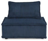 Bales Navy Accent Chair by Ashley at Eve Furniture