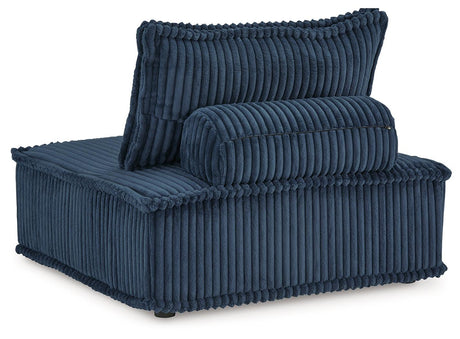 Bales Navy Accent Chair by Ashley at Eve Furniture