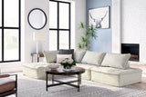 Bales Taupe 4-Piece Modular Seating by Ashley at Eve Furniture