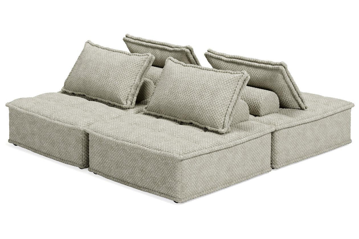 Bales Taupe 4-Piece Modular Sectional by Ashley at Eve Furniture