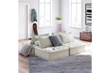 Bales Taupe 4-Piece Modular Sectional by Ashley at Eve Furniture