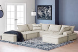 Bales Taupe 6-Piece Modular Seating by Ashley at Eve Furniture