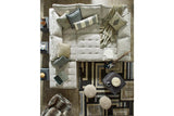 Bales Taupe 7-Piece Modular Seating by Ashley at Eve Furniture