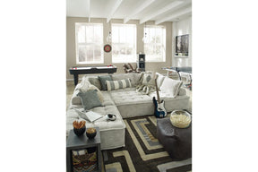 Bales Taupe 7-Piece Modular Sectional by Ashley at Eve Furniture