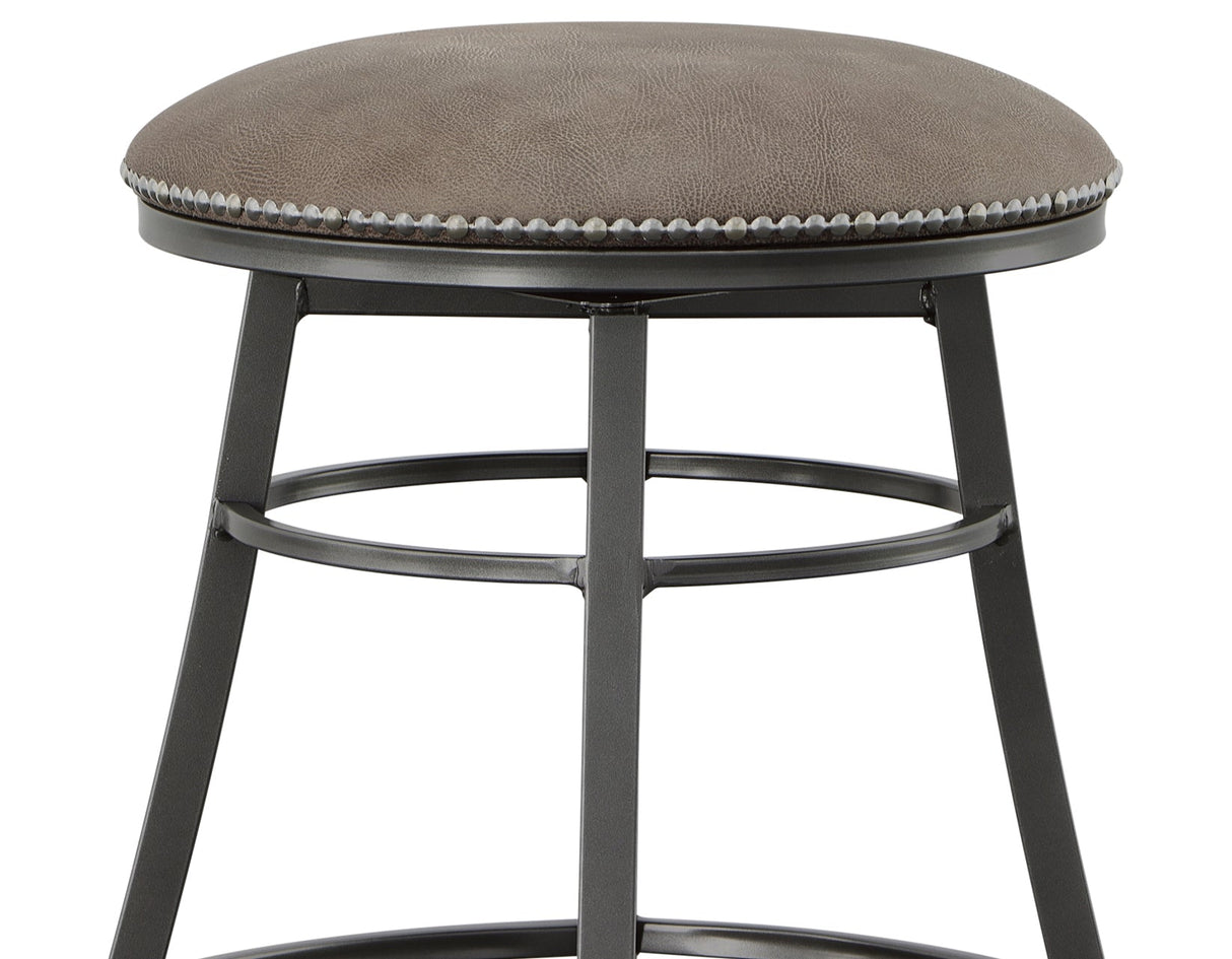 Bali 30″ Backless Bar Stool, Swivel