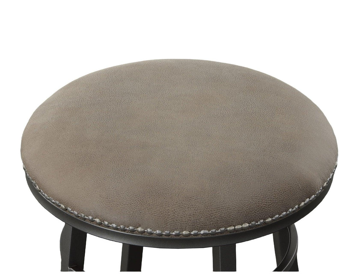 Bali 30″ Gray Backless Bar Stool, Swivel by Steve Silver at Eve Furniture