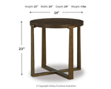 Balintmore Brown/Gold Finish Coffee Table and 2 End Tables by Ashley at Eve Furniture