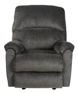 Ballinasloe Smoke 3-Piece Right Arm Facing (RAF) Chaise Sectional by Ashley at Eve Furniture