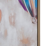 Balloons Up Blue/Orange Canvas by Crestview at Eve Furniture
