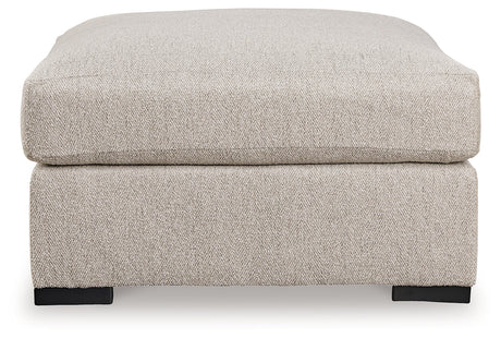 Ballyton Sand 4-Piece Sectional with Ottoman by Ashley at Eve Furniture