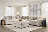 Ballyton Sand 4-Piece Sectional with Ottoman by Ashley at Eve Furniture