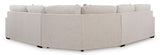 Ballyton Sand 3-Piece Sectional by Ashley at Eve Furniture