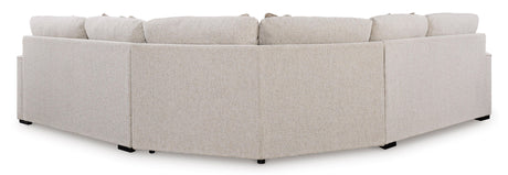 Ballyton Sand 3-Piece Sectional by Ashley at Eve Furniture