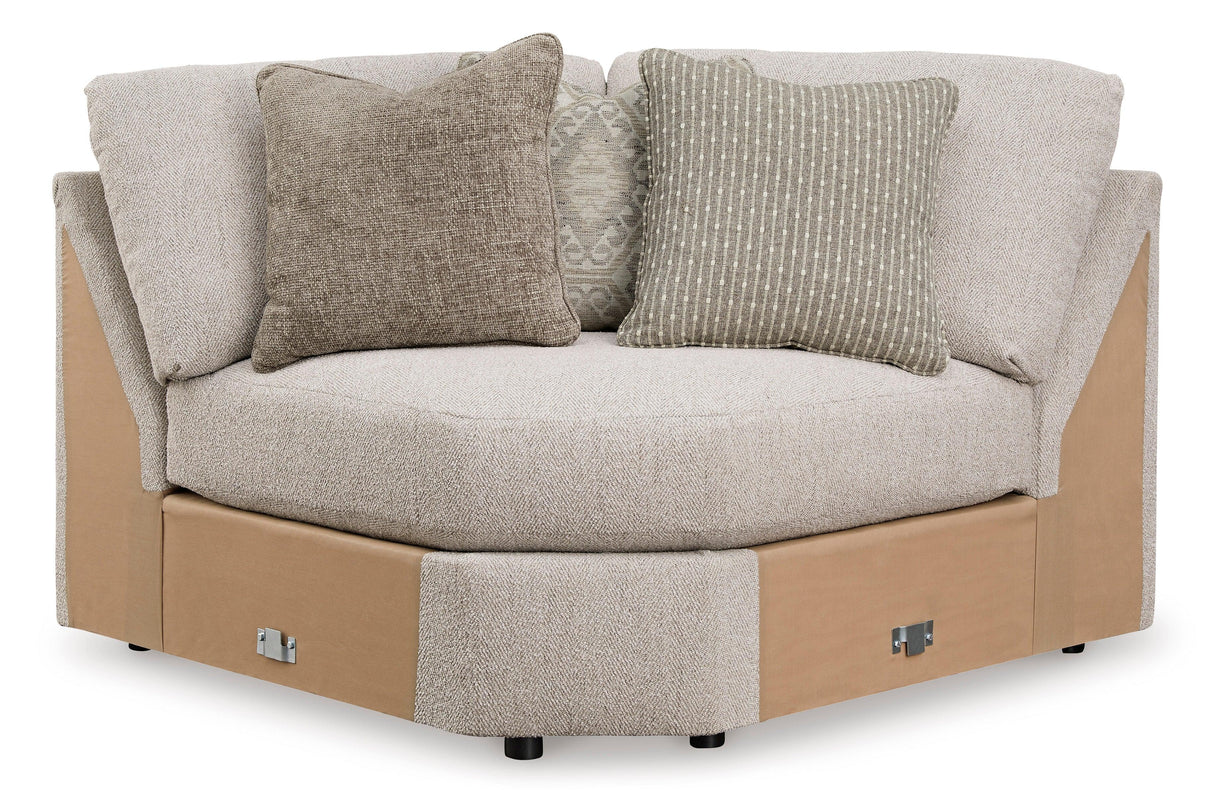 Ballyton Sand 3-Piece Sectional by Ashley at Eve Furniture