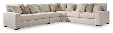 Ballyton Sand 4-Piece Sectional by Ashley at Eve Furniture