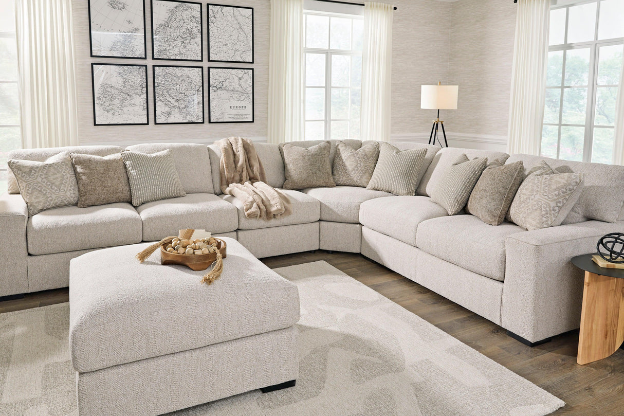 Ballyton Sand 4-Piece Sectional by Ashley at Eve Furniture