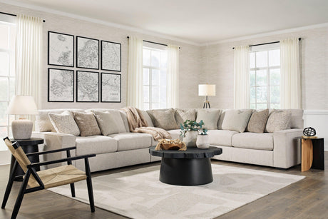 Ballyton Sand 4-Piece Sectional by Ashley at Eve Furniture