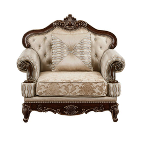 Balthasar Brown Chair by Homelegance at Eve Furniture
