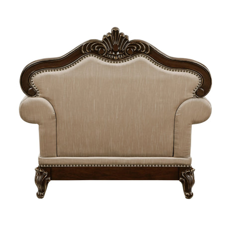 Balthasar Brown Living Room Set by Homelegance at Eve Furniture