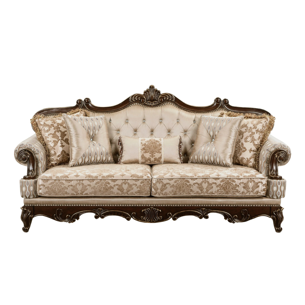 Balthasar Brown Living Room Set by Homelegance at Eve Furniture