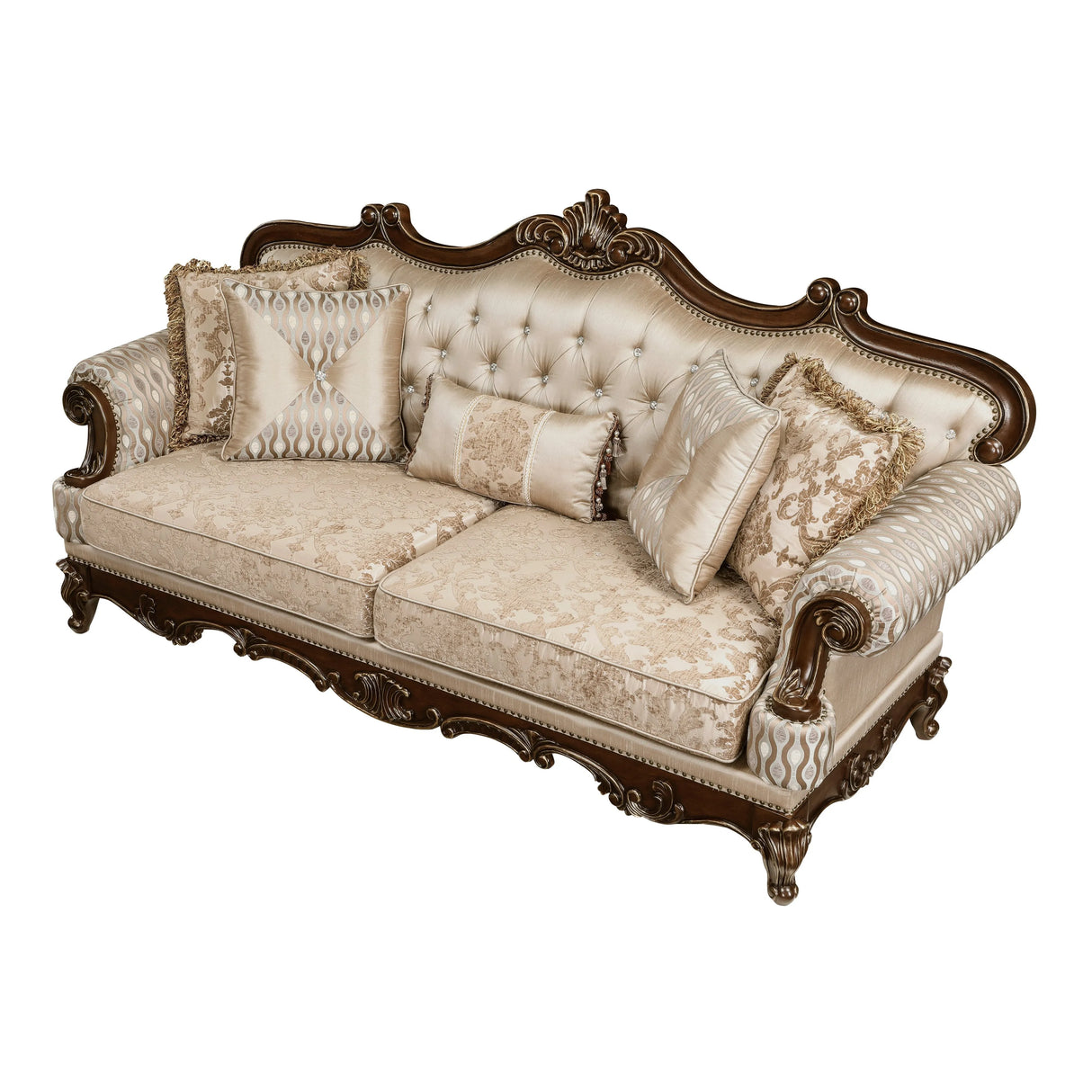 Balthasar Brown Living Room Set by Homelegance at Eve Furniture
