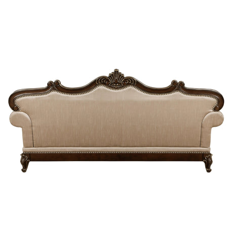 Balthasar Brown Sofa by Homelegance at Eve Furniture