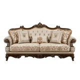 Balthasar Brown Sofa by Homelegance at Eve Furniture