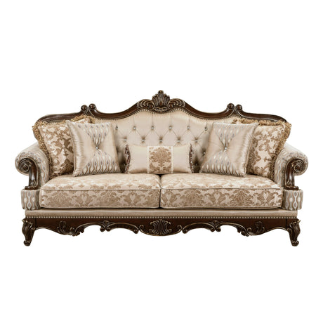 Balthasar Brown Sofa by Homelegance at Eve Furniture