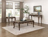 Balthasar Brown Sofa Table by Homelegance at Eve Furniture
